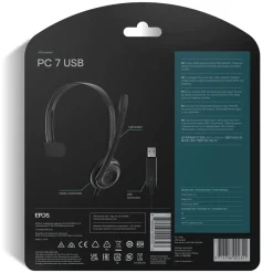EPOS Dataheadset|Hodetelefoner Og Hodesett|PC-7 dataheadset