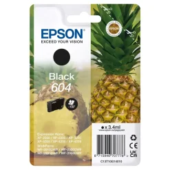 Epson Skrivere Og Tilbehør|604 blekkpatron svart (Ananas)