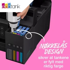 Epson Skrivere Og Tilbehør|102 EcoTank blekkflaske 127 ml