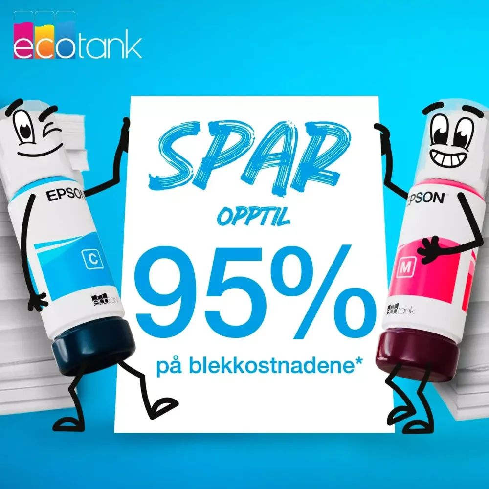Epson Skrivere Og Tilbehør|102 EcoTank blekkflaske 127 ml