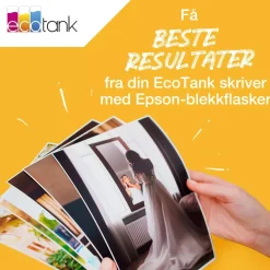 Epson Skrivere Og Tilbehør|104 EcoTank blekkflasker 4-pakk 4-pk.