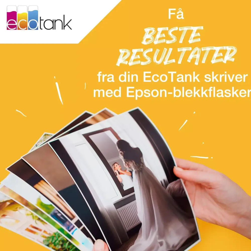 Epson Skrivere Og Tilbehør|104 EcoTank blekkflasker 4-pakk 4-pk.