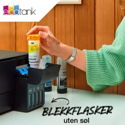 Epson Skrivere Og Tilbehør|102 EcoTank påfyllingsblekk 337 ml - multipakke
