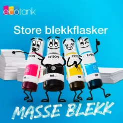 Epson Skrivere Og Tilbehør|102 EcoTank påfyllingsblekk 337 ml - multipakke