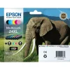 Epson Skrivere Og Tilbehør|T2438 Blekkpatroner XL, 6-pakning