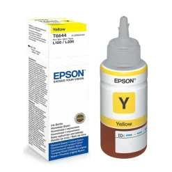 Epson Skrivere Og Tilbehør|T6644 Blekkpatron Gul