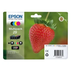 Epson Skrivere Og Tilbehør|T29 blekkpatron, 4-pk.