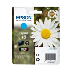 Epson Skrivere Og Tilbehør|T1802 - Cyan