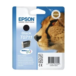 Epson Skrivere Og Tilbehør|T0711 - Svart