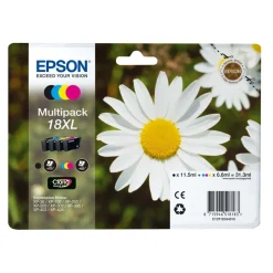 Epson Skrivere Og Tilbehør|18XL blekkpatroner, pakning