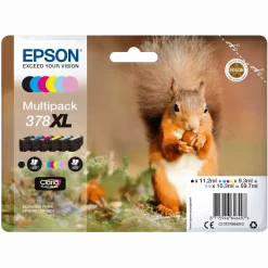 Epson Skrivere Og Tilbehør|378XL Claria Photo HD multipakke – 6 farger (original)