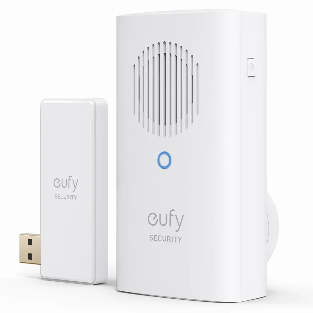 Eufy Smart Dørklokke|Smart Dørklokke|Chime for Doorbell 2K