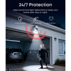 Eufy Alarmsystemer|Skimmingsbeskyttelse|C31 Overvåkningskamera med 360° panorering