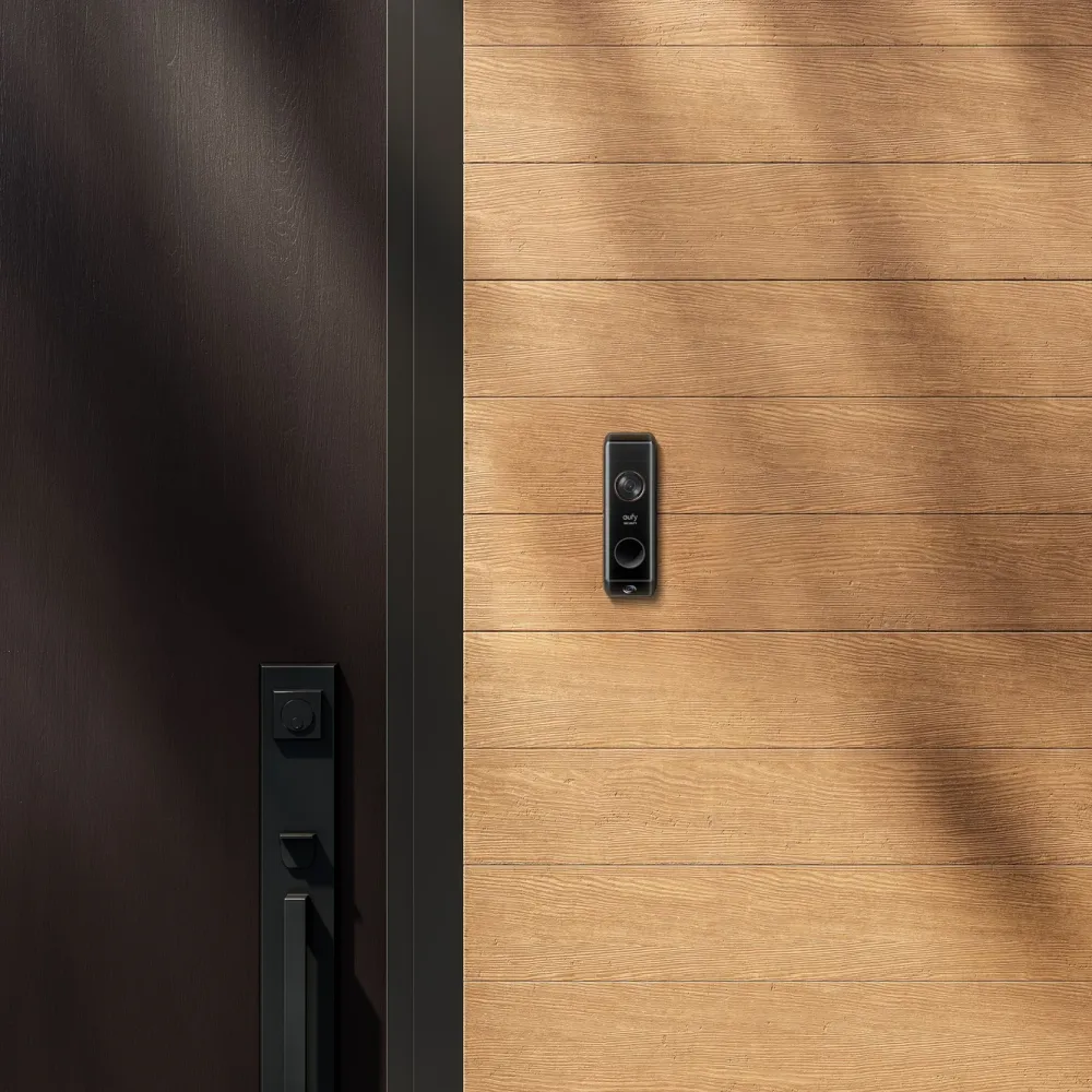 Eufy Smart Dørklokke|Smart Dørklokke|Dual Video Doorbell 2K Dørklokke med basestasjon