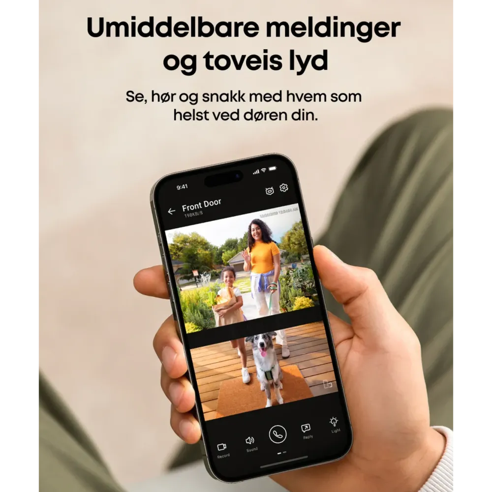 Eufy Smart Dørklokke|Smart Dørklokke|E340 Doorbell Kit