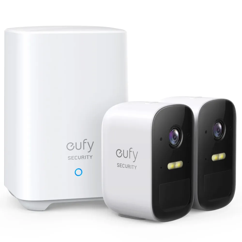 Eufy Kameraovervåking|Cam 2C Overvåkingssystem 2-pack