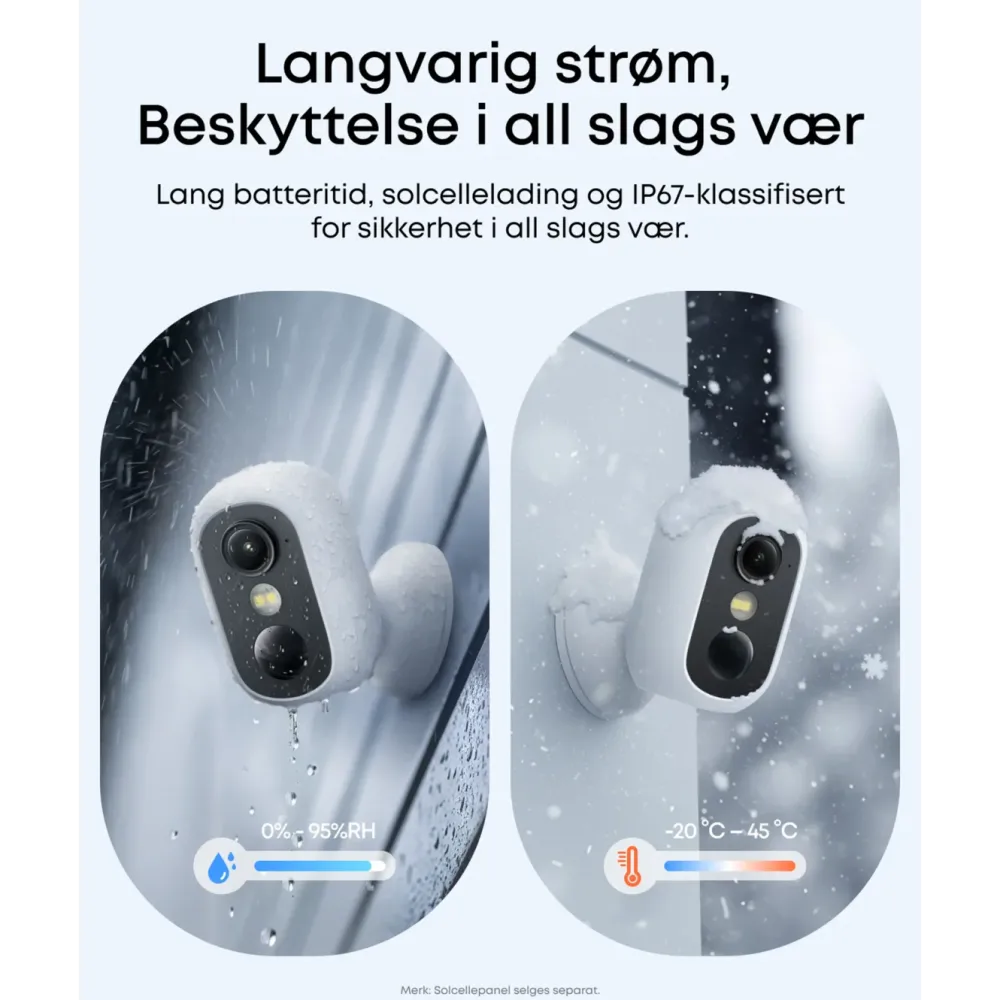 Eufy Kameraovervåking|Cam C35 Overvåkingssystem 4-pack