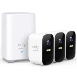 Eufy Kameraovervåking|Cam 2C Overvåkingssystem 3-pack