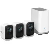 Eufy Kameraovervåking|Cam 3C Overvåkingssystem 3-pack