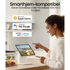 Eufy Alarmsystemer|Skimmingsbeskyttelse|Cam E40 Overvåkingssystem 4-pack