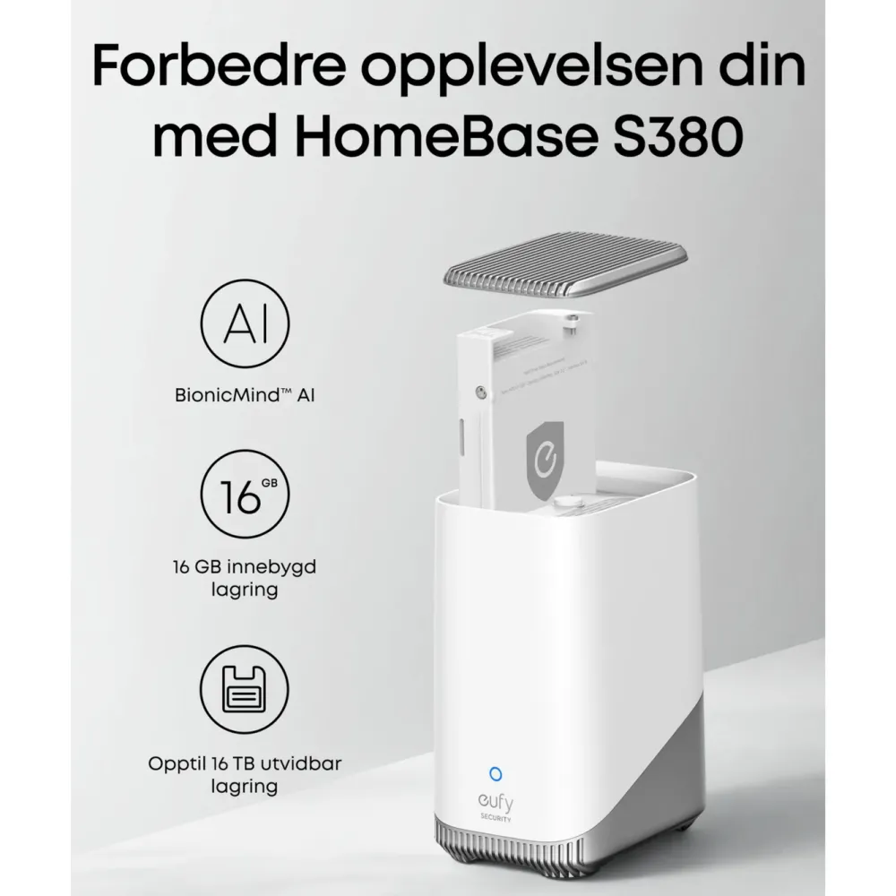 Eufy Kameraovervåking|Cam E40 Overvåkingssystem 2-pack