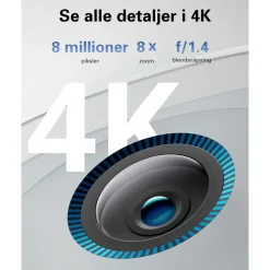 Eufy Kameraovervåking|Cam 3 Overvåkingssystem med solpanel 3-pack