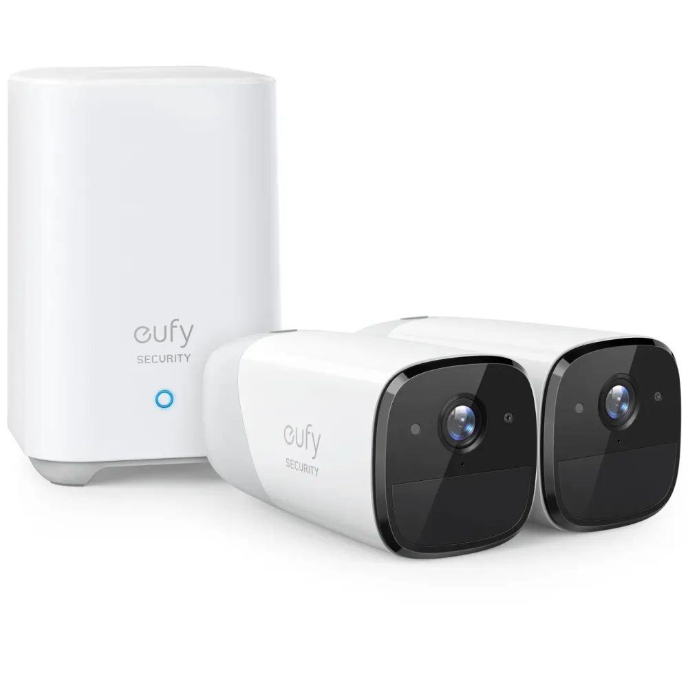 Eufy Kameraovervåking|Cam 2 Pro Overvåkingssystem 2-pack