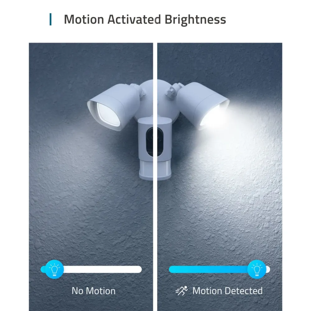 Eufy Kameraovervåking|Floodlight Camera