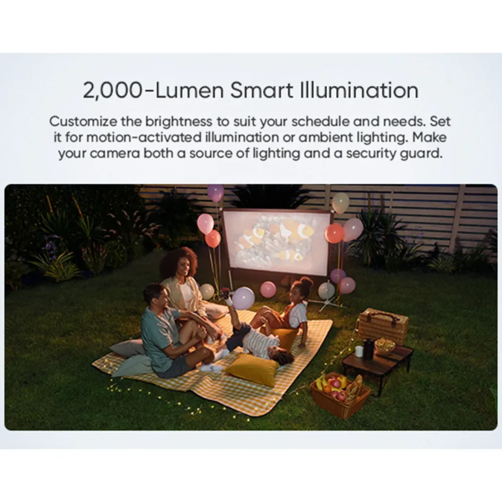 Eufy Kameraovervåking|Floodlight Camera E340