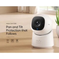 Eufy Kameraovervåking|Indoor Cam C220 Overvåkingskamera innendørs