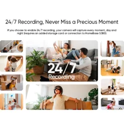 Eufy Kameraovervåking|Indoor Cam C220 Overvåkingskamera innendørs
