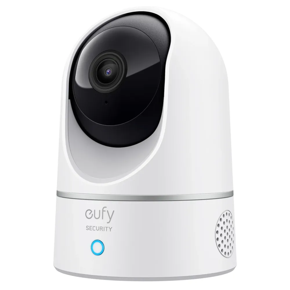 Eufy Kameraovervåking|Indoor Cam 2K Pan & Tilt Overvåkingskamera innendørs