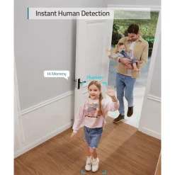 Eufy Kameraovervåking|Indoor Cam 2K Pan & Tilt Overvåkingskamera innendørs