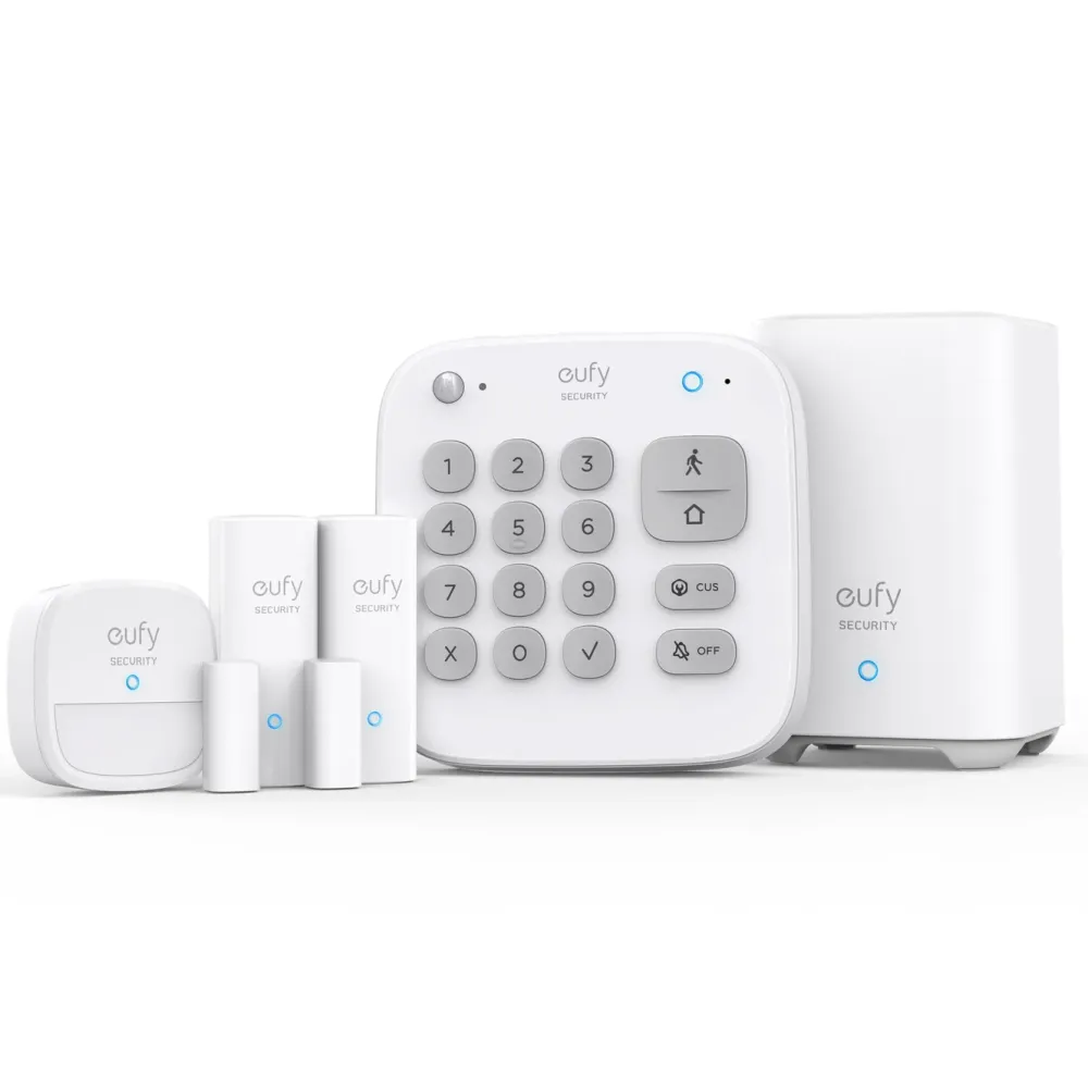 Eufy Alarmsystemer|Smarte Alarmer|Security Hjemmealarm - 5 deler