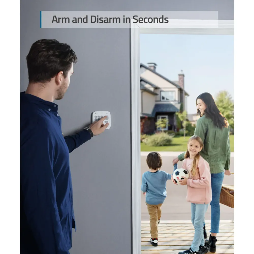 Eufy Alarmsystemer|Smarte Alarmer|Security Hjemmealarm - 5 deler