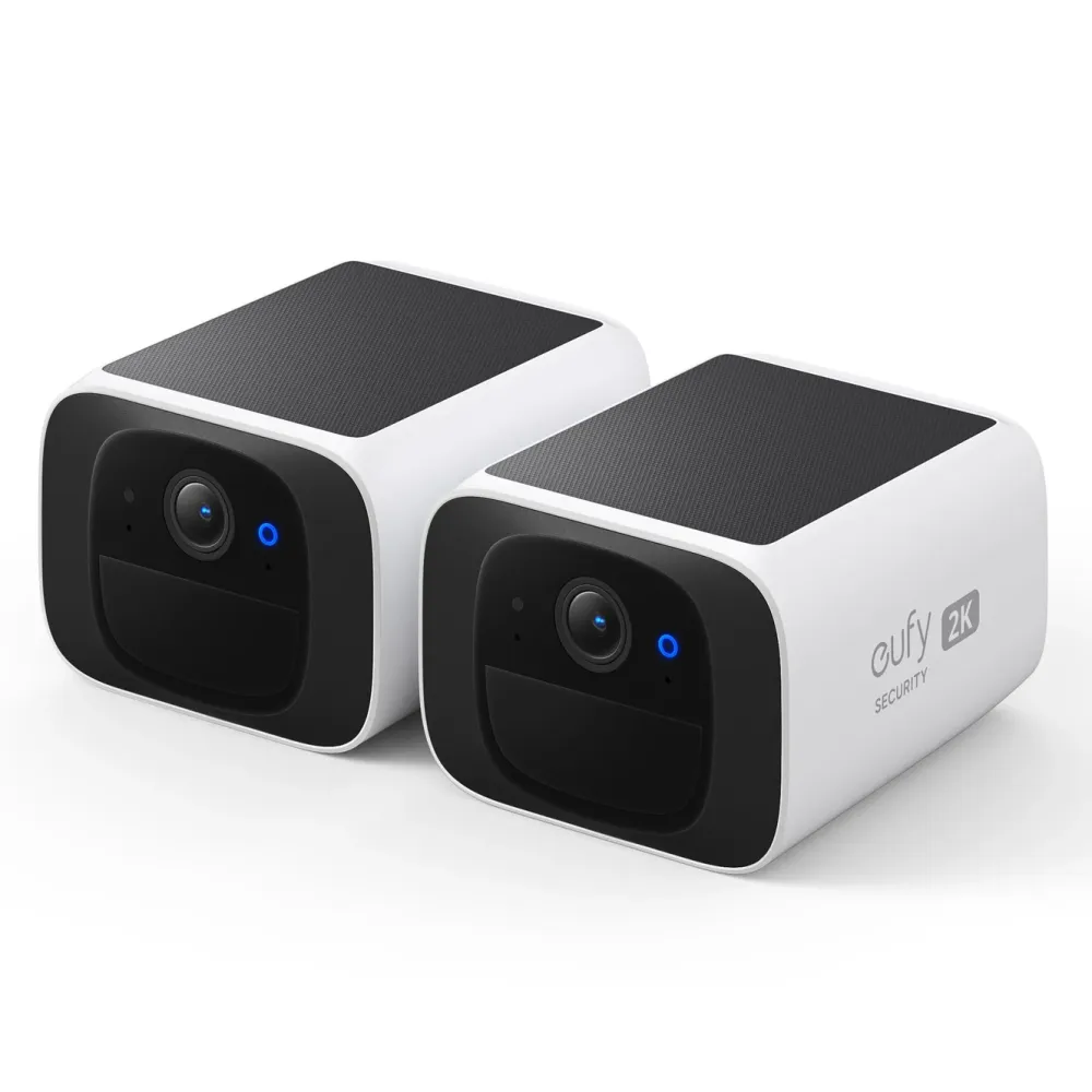 Eufy Alarmsystemer|Skimmingsbeskyttelse|SoloCam S220 Trådløst overvåkingskamera 2-pack