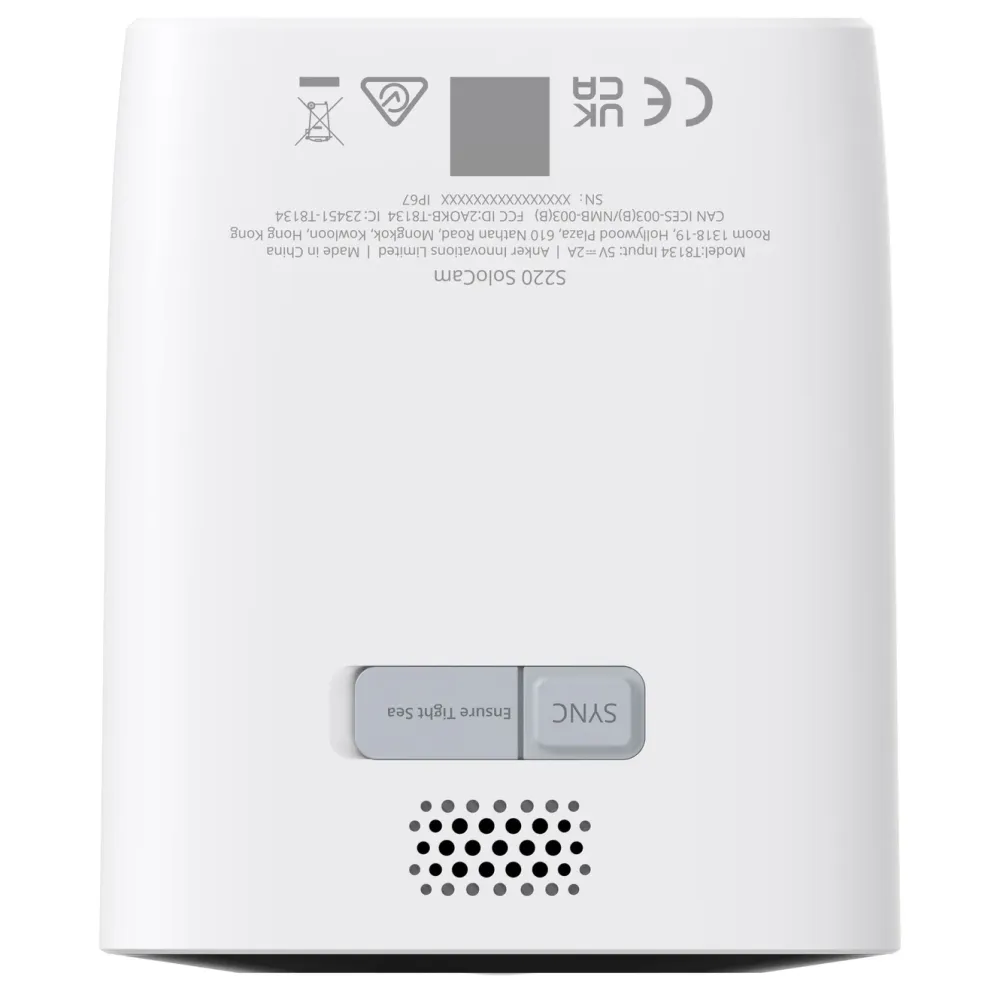 Eufy Kameraovervåking|SoloCam S220 Trådløst overvåkingskamera 1-pack