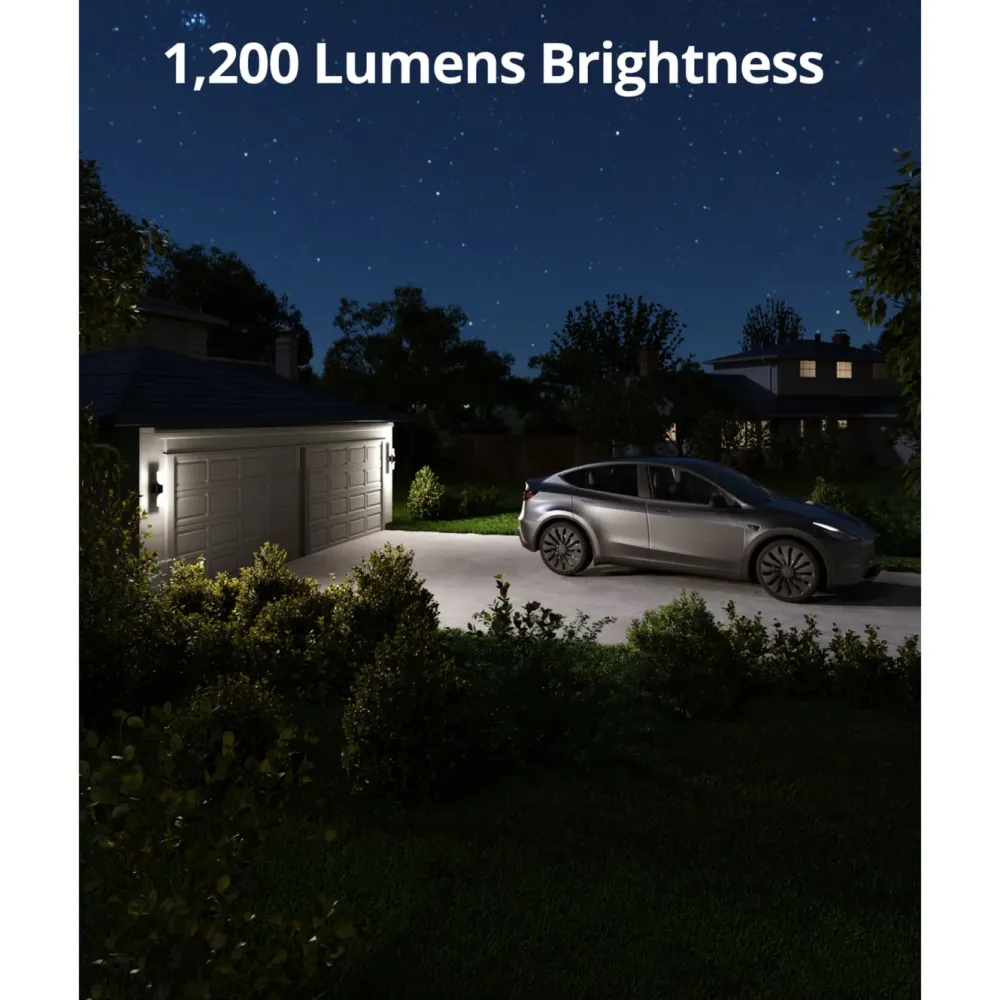 Eufy Kameraovervåking|Vegglampe med kamera S100