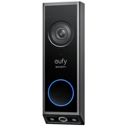 Eufy Smarte Alarmer|Smarte Sensorer|Video Doorbell 2K med doble kameraer
