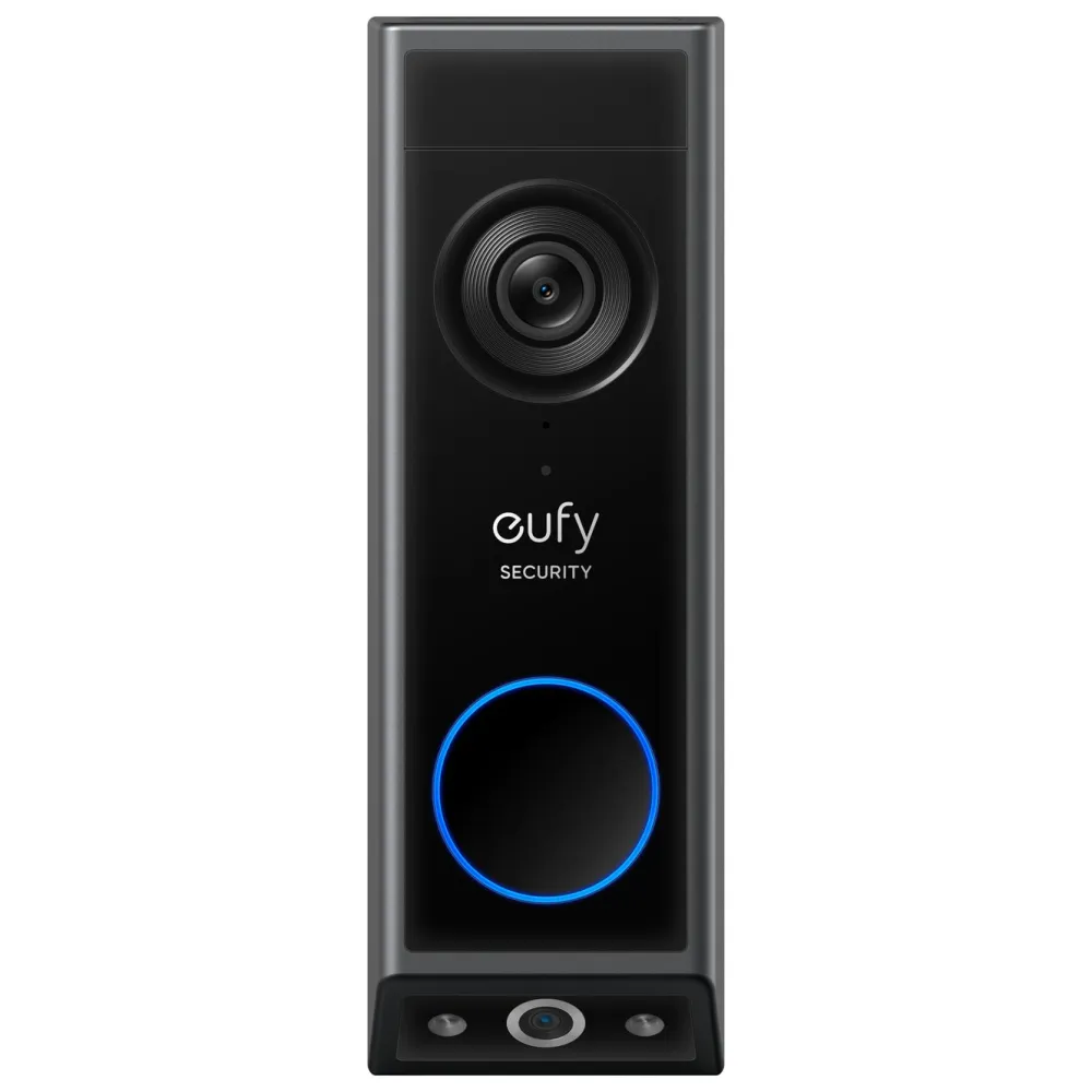 Eufy Smarte Alarmer|Smarte Sensorer|Video Doorbell 2K med doble kameraer