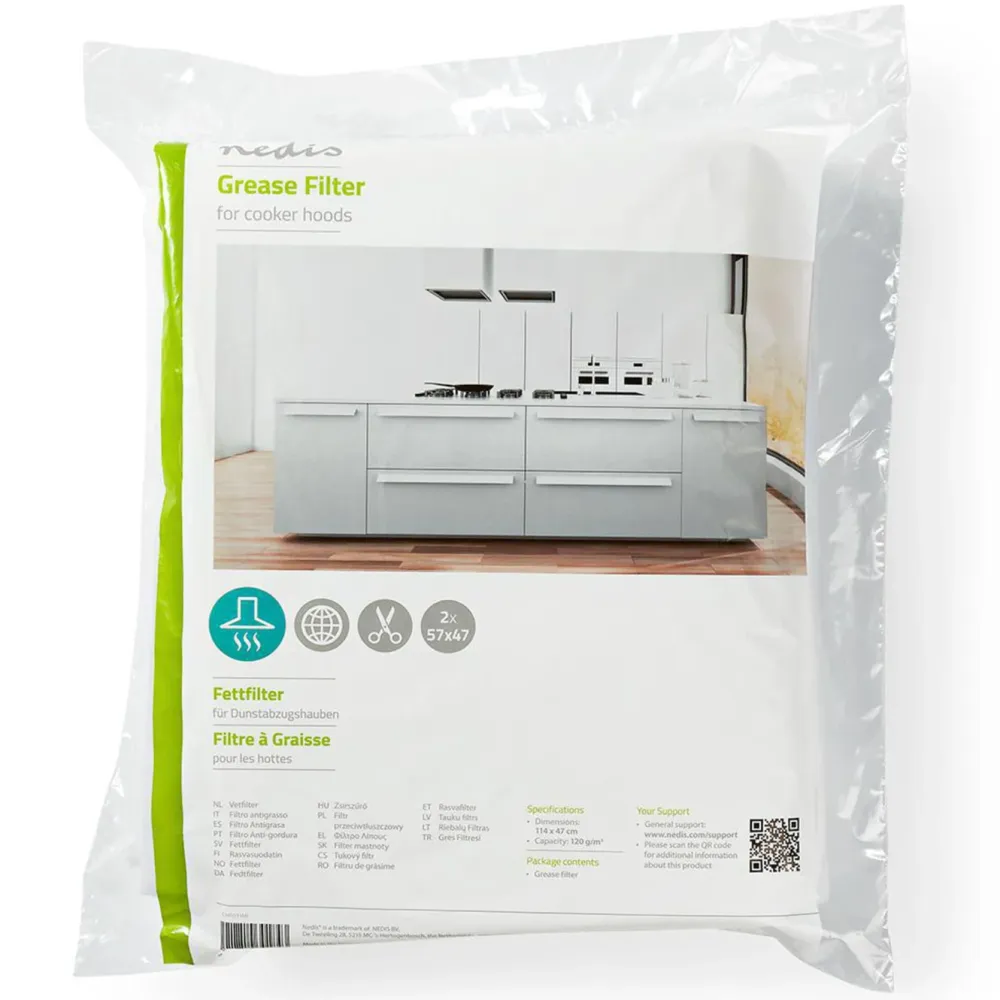 Kjell Kjøkken Og Spisestue|Fettfilter til kjøkkenvifte 140 g/m²