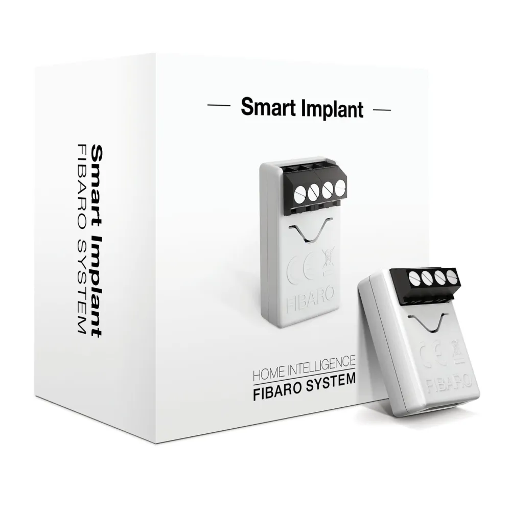 Fibaro Smarte Sensorer|Smart Implant Z-wave-enhet