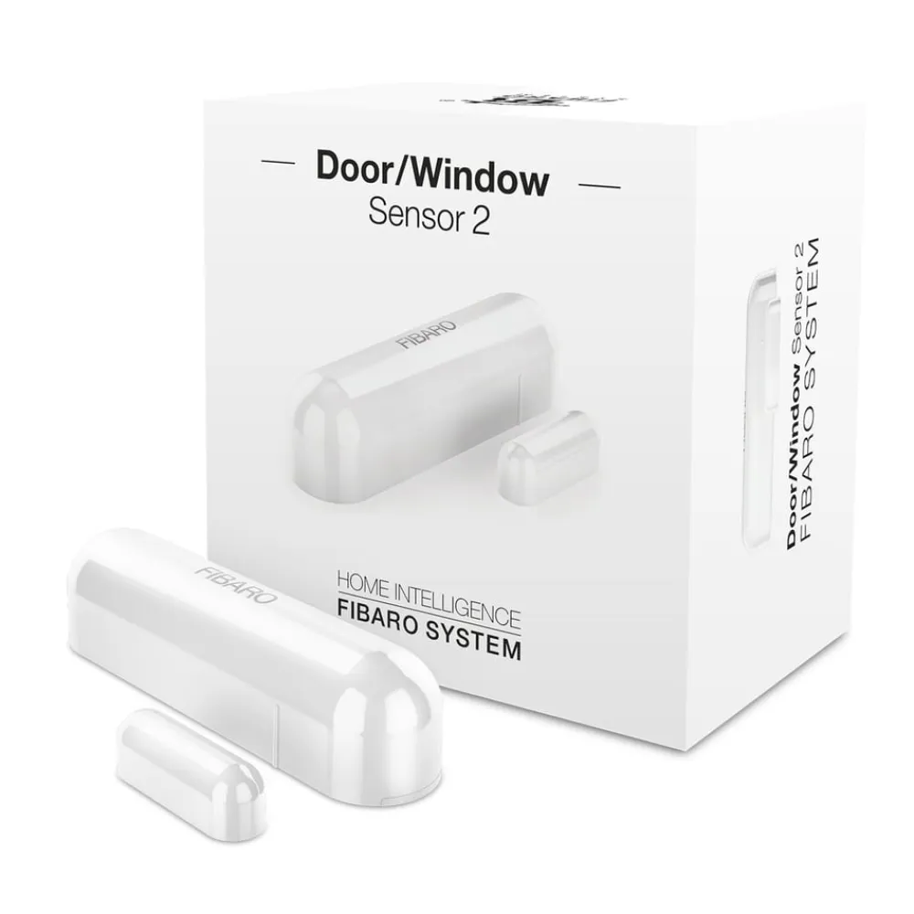 Fibaro Smarte Sensorer|Z-wave-magnetkontakt Hvit
