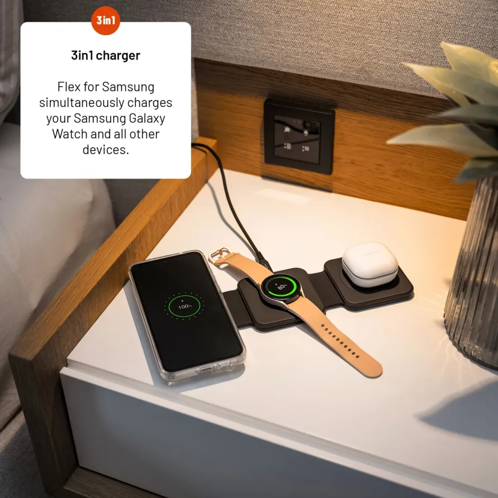 Fixed Mobiltelefonladere|Flex Samsung 3-in-1