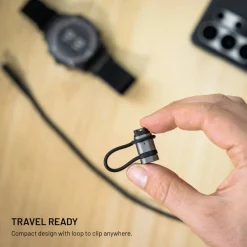 Fixed Smart Ring|Smartklokker Og Ringer|USB-C-ladeadapter for Garmin-enheter