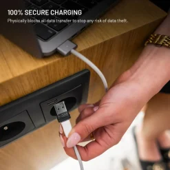 Fixed Hdmi|Kabler Og Adaptere|USB-datablokkerer 2-pakk (USB-A/USB-C)