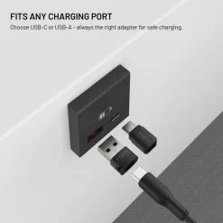 Fixed Hdmi|Kabler Og Adaptere|USB-datablokkerer 2-pakk (USB-A/USB-C)