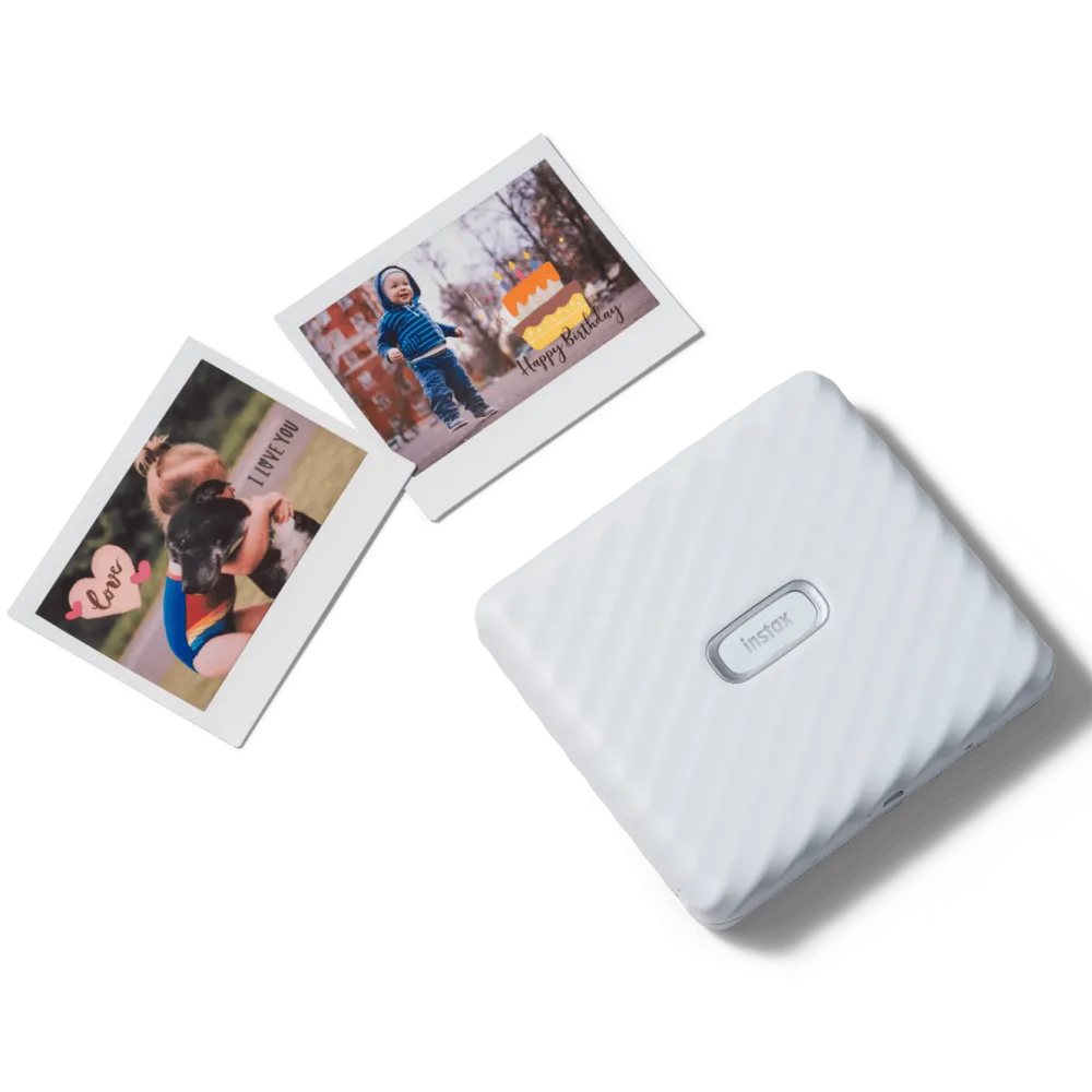 Fujifilm Foto Og Video|Skrivere Og Tilbehør|Instax Link Wide Hvit