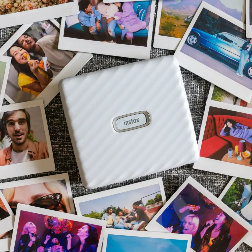 Fujifilm Foto Og Video|Skrivere Og Tilbehør|Instax Link Wide Hvit