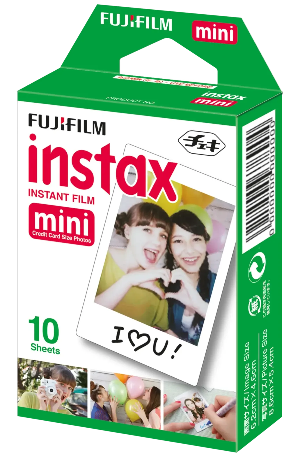 Fujifilm Skrivere Og Tilbehør|Instax mini-film 10-pk.